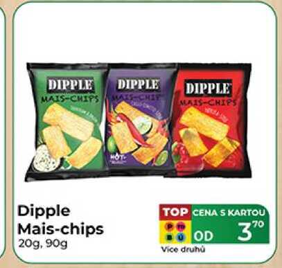 Dipple Mais-chips 20g, 90g 