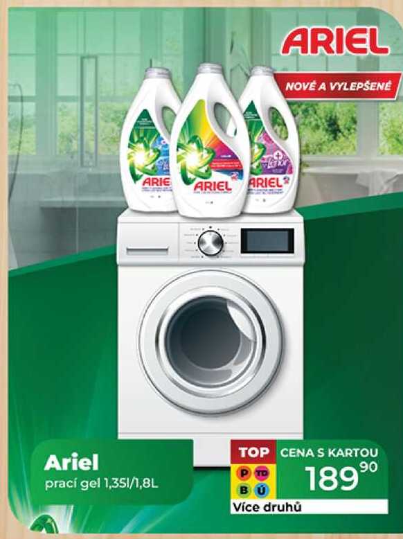 Ariel prací gel 1,351/1,8L 