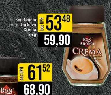 Bon Aroma instantní káva Crema 75 g