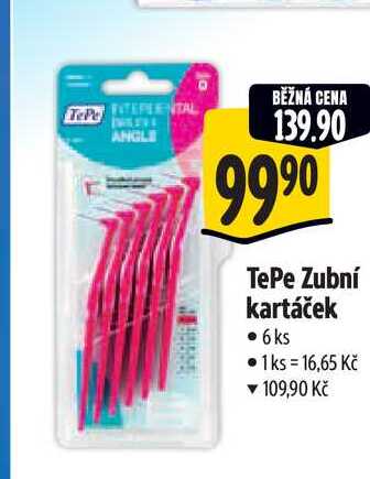  TePe Zubní kartáček 6 ks 