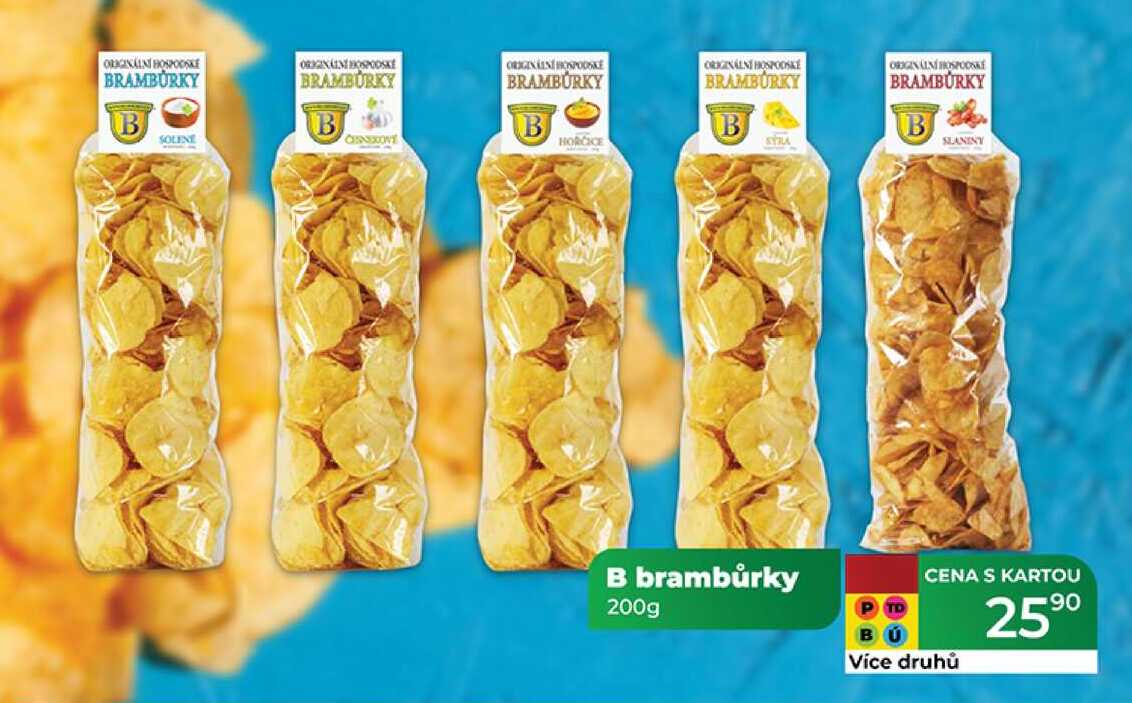 B brambůrky 200g 