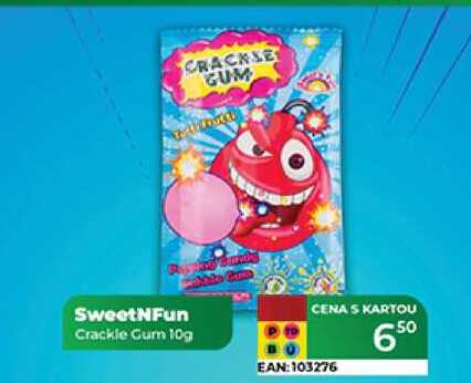 SweetNFun Crackle Gum 10 g