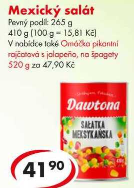 Mexický salát, 410 g 