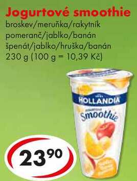 Jogurtové smoothie, 230 g