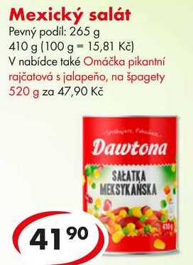 Mexický salát, 410 g