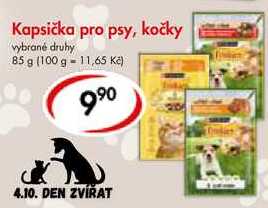 Kapsička pro psy, kočky, 85 g