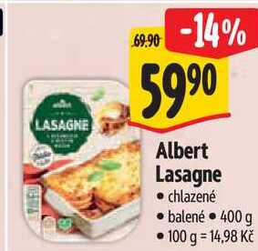 Albert Lasagne, 400 g