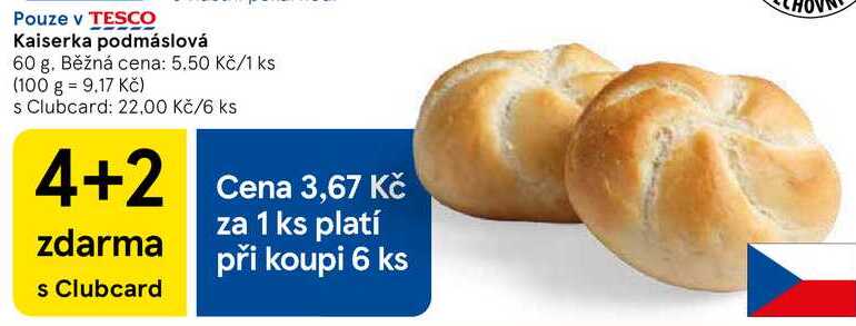 Kaiserka podmáslová, 60 g 