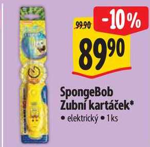 SpongeBob Zubní kartáček* 