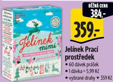 Jelínek Prací prostředek, 60 dávek prášek 