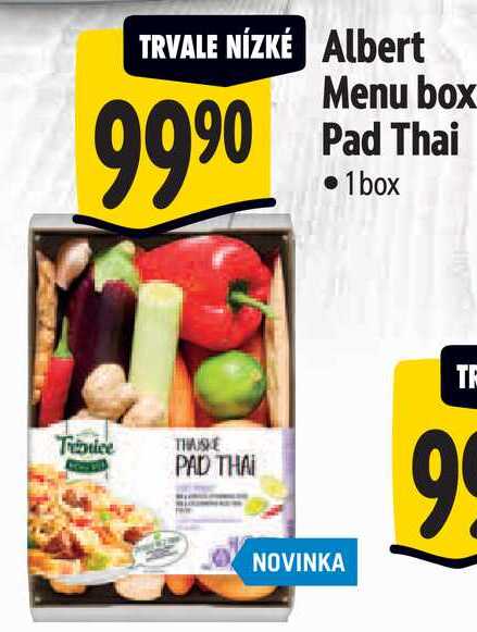 Albert Menu box Pad Thai 