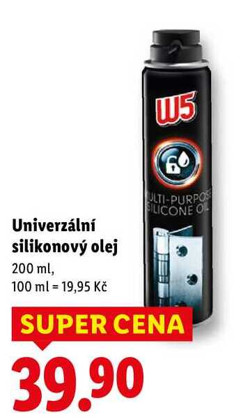 Univerzální silikonový olej, 200 ml