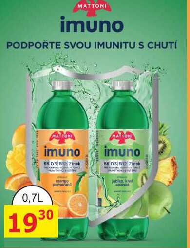 MATTONI imuno 0,7L