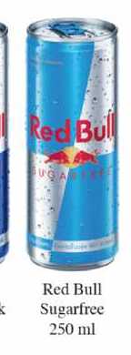 Red Bull Sugarfree 250 ml 
