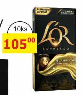 L'OR kapsle do kávovaru 10ks