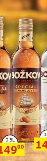 Božkov Speciál Mandlový 0,5l, vybrané druhy 0.5l