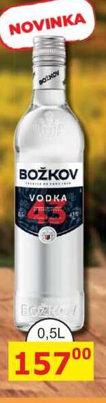 BOŽKOV VODKA 43, 0.5l