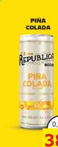 BOŽKOV REPUBLICA PIÑA COLADA 0,25l míchaný drink, plech