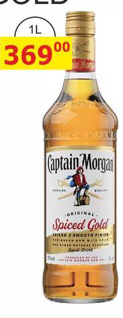 Captain Morgan Original Spiced Gold 1L