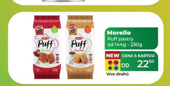 Morello Puff pastry od 144g - 230g  