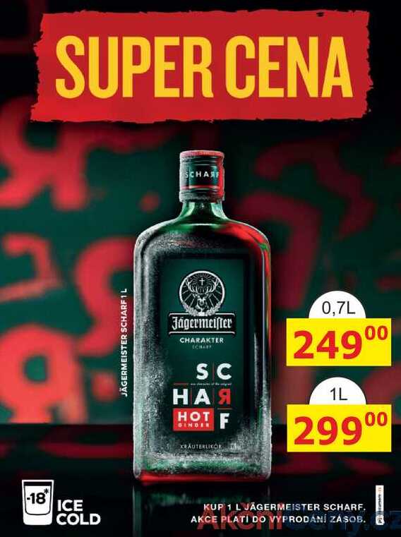 Jägermeister SCHARF 0,7L