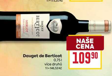 Dauget de Berticot 0,75l