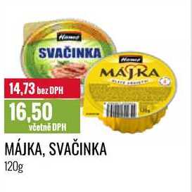 MÁJKA, SVAČINKA 120g 