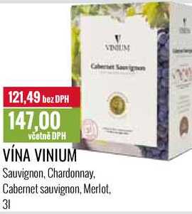VÍNA VINIUM 3l