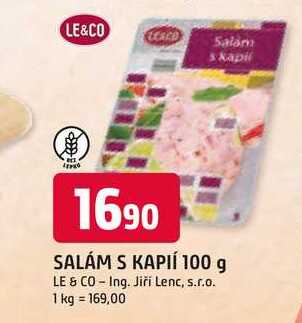 LE&CO SALÁM S KAPIÍ 100 g