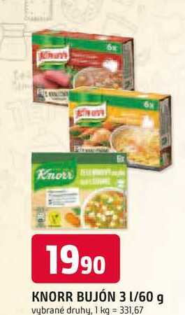  KNORR BUJÓN 60 g 