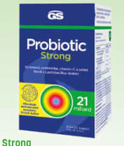 GS Probiotic Strong 60+20 kapslí