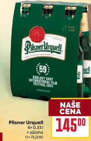 Pilsner Urquell 6x 0,33l