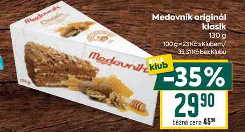 Medovník originál klasik 130 g 