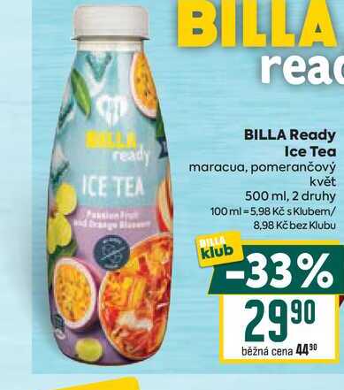 BILLA Ready Ice Tea 500ml
