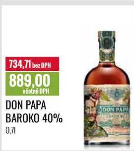 DON PAPA BAROKO 40% 0,7l