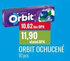 ORBIT OCHUCENÉ 10 pcs 