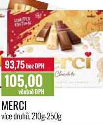 MERCI 210g-250g 