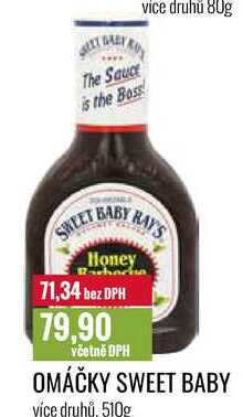 OMÁČKY SWEET BABY 510g