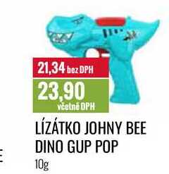 LÍZÁTKO JOHNY BEE DINO GUP POP 10g 
