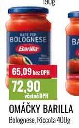 OMÁČKY BARILLA 400g 