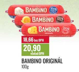 BAMBINO ORIGINÁL 100g 