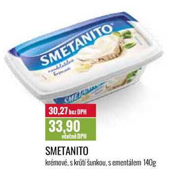 SMETANITO 140g