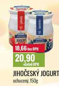 JIHOČESKÝ JOGURT ochucený 150g