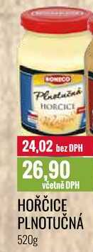 HOŘČICE PLNOTUČNÁ 520g 
