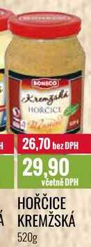 HOŘČICE KREMŽSKÁ 520g 