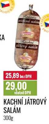 KACHNÍ JÁTROVÝ SALÁM 300g 