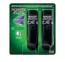 Nicorette® Spray 1 mg/dávka, orální sprej, roztok 2× 150 dávek
