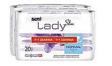Seni Lady Slim Normal inkontinenční vložky 1+1 2× 20 ks