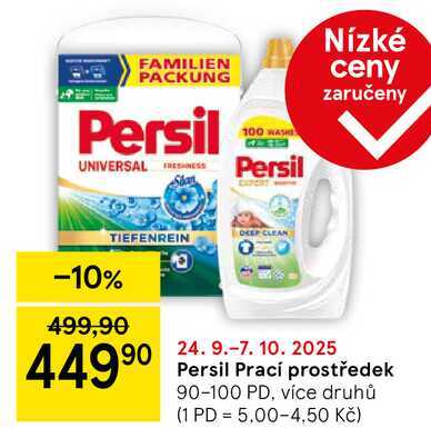 Persil Prací prostředek, 90-100 PD, více druhů 