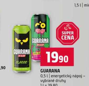 GUARANA 0,5 l